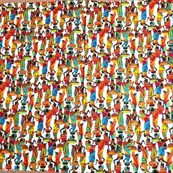 Timeless Treasures Fabrics of SoHo Kenta-C Beautiful Women & Woven Baskets Sew - Picture 12 of 16